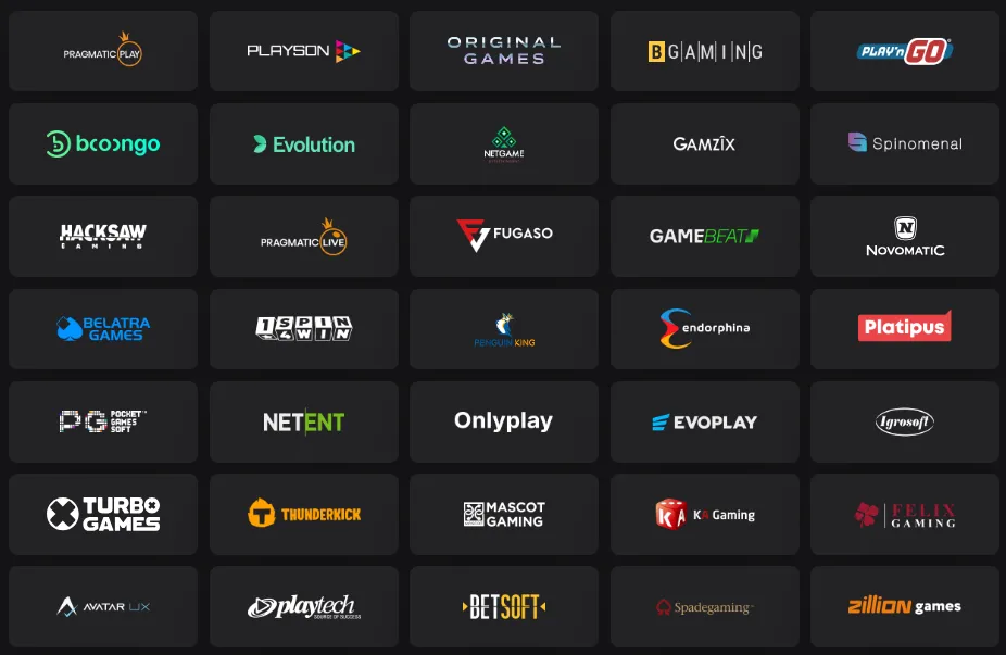 memo casino providers
